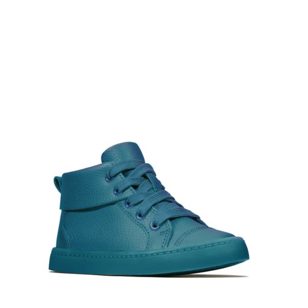Clarks Girls City Oasis H Toddler Casual Shoes Dark Blue | CA-8035924